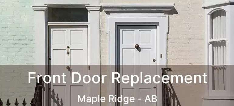  Front Door Replacement Maple Ridge - AB