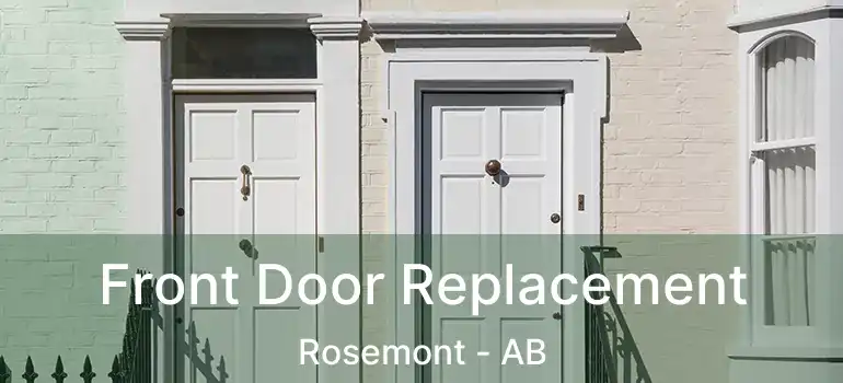  Front Door Replacement Rosemont - AB