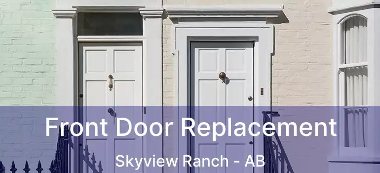  Front Door Replacement Skyview Ranch - AB
