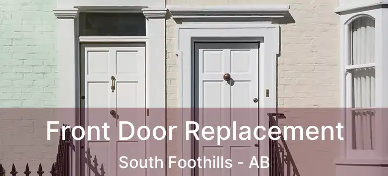  Front Door Replacement South Foothills - AB