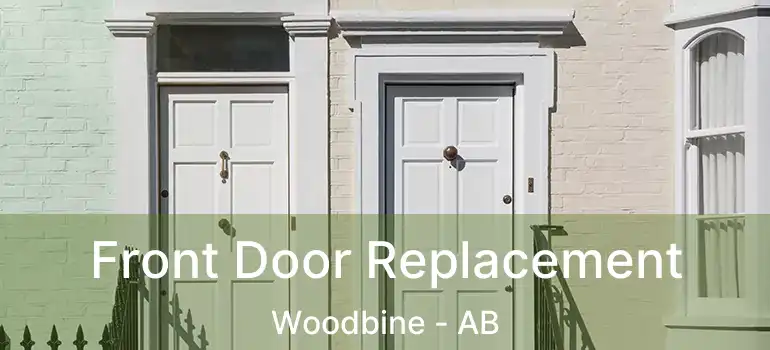  Front Door Replacement Woodbine - AB