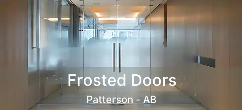  Frosted Doors Patterson - AB