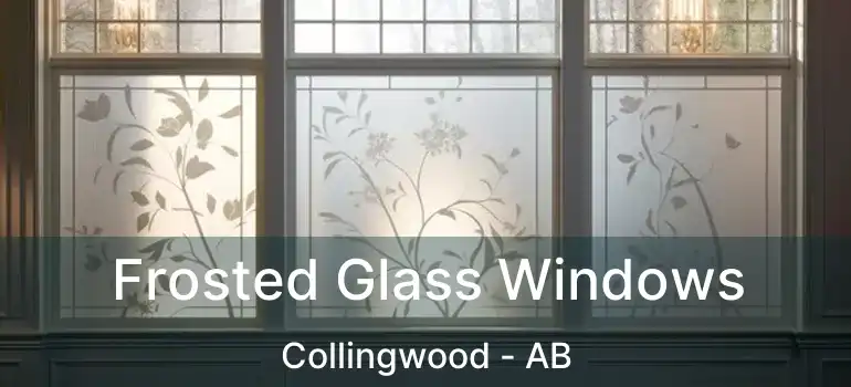  Frosted Glass Windows Collingwood - AB
