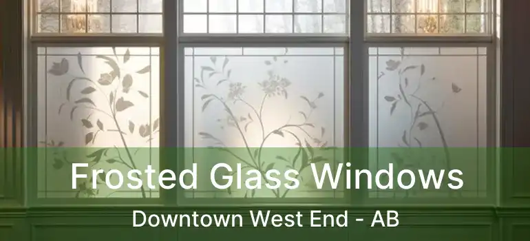  Frosted Glass Windows Downtown West End - AB