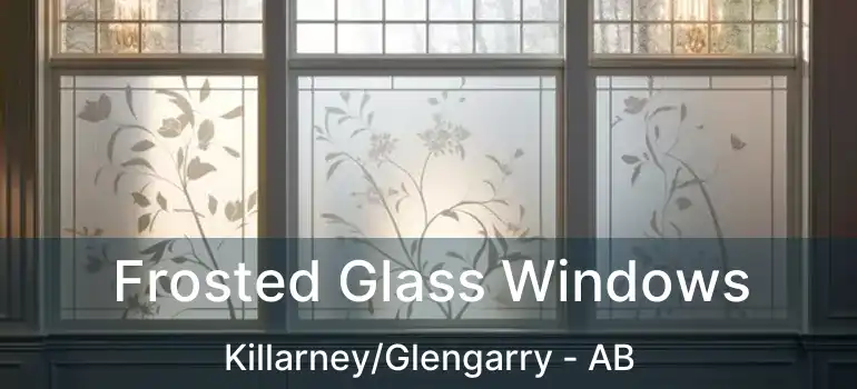  Frosted Glass Windows Killarney/Glengarry - AB