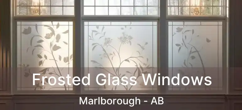  Frosted Glass Windows Marlborough - AB