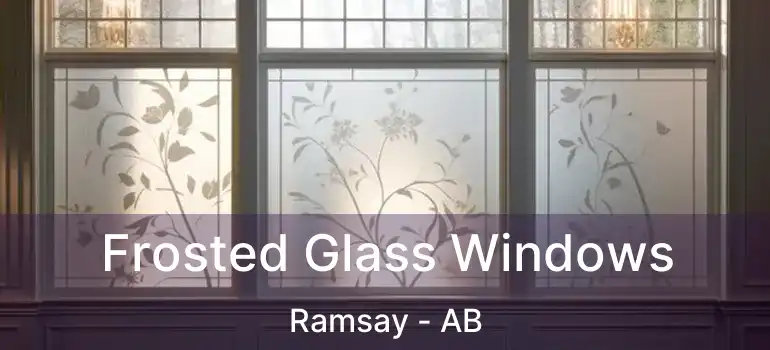  Frosted Glass Windows Ramsay - AB