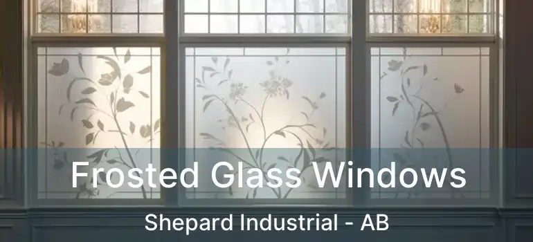 Frosted Glass Windows Shepard Industrial - AB