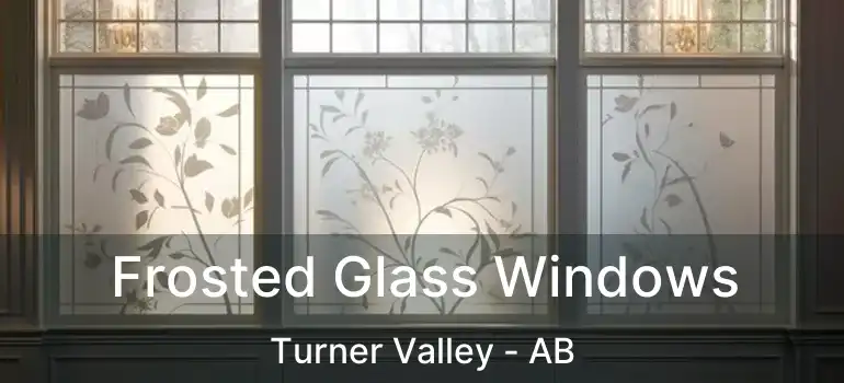  Frosted Glass Windows Turner Valley - AB