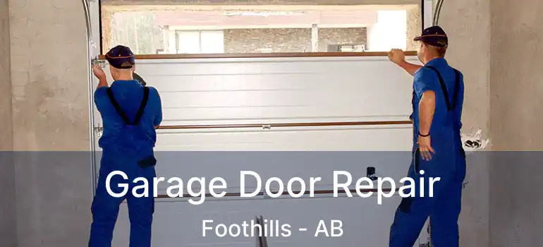  Garage Door Repair Foothills - AB
