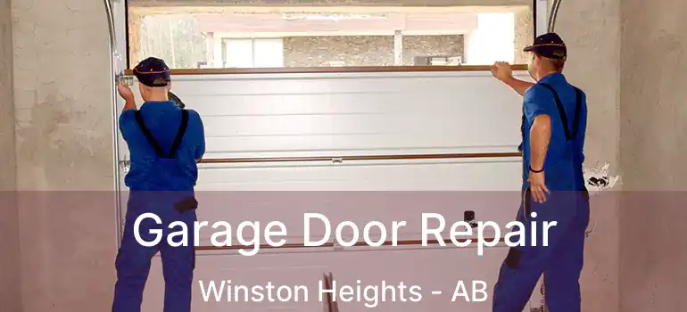  Garage Door Repair Winston Heights - AB