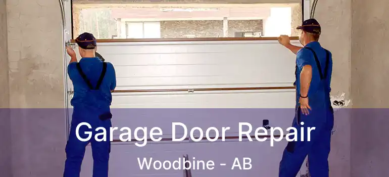 Garage Door Repair Woodbine - AB