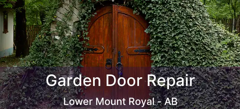  Garden Door Repair Lower Mount Royal - AB