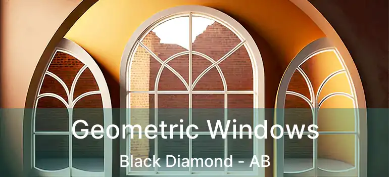  Geometric Windows Black Diamond - AB