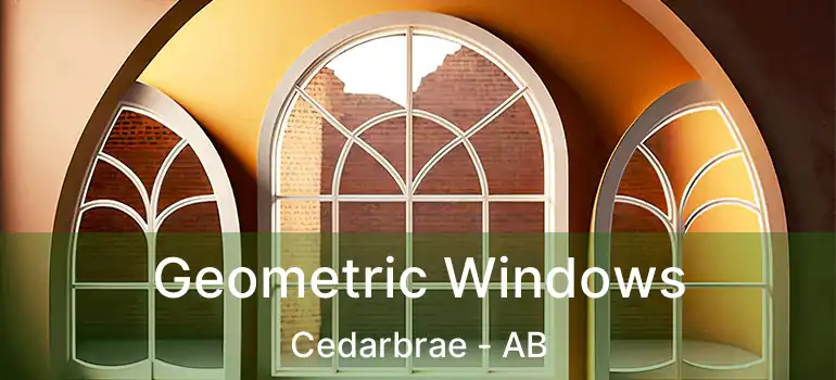  Geometric Windows Cedarbrae - AB