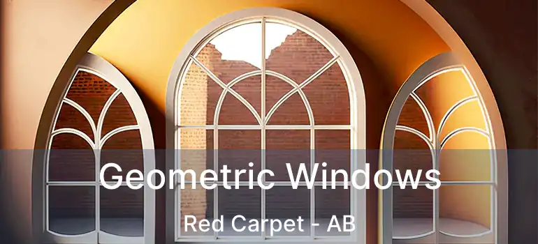  Geometric Windows Red Carpet - AB
