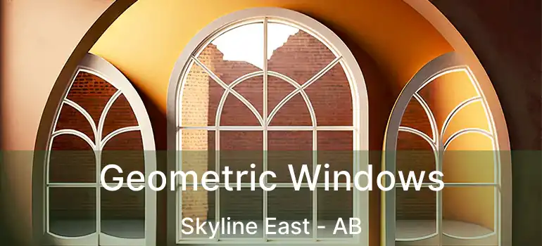  Geometric Windows Skyline East - AB