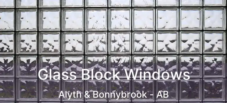  Glass Block Windows Alyth & Bonnybrook - AB