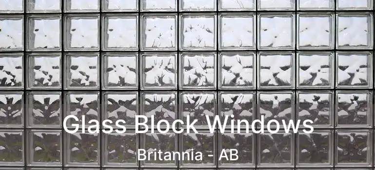  Glass Block Windows Britannia - AB