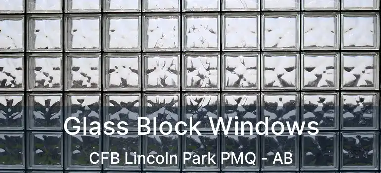  Glass Block Windows CFB Lincoln Park PMQ - AB