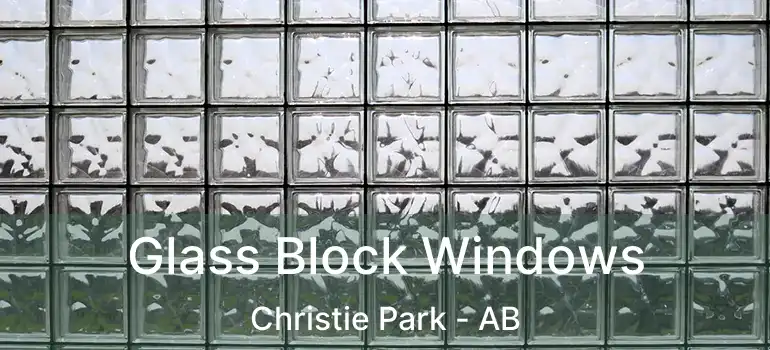  Glass Block Windows Christie Park - AB