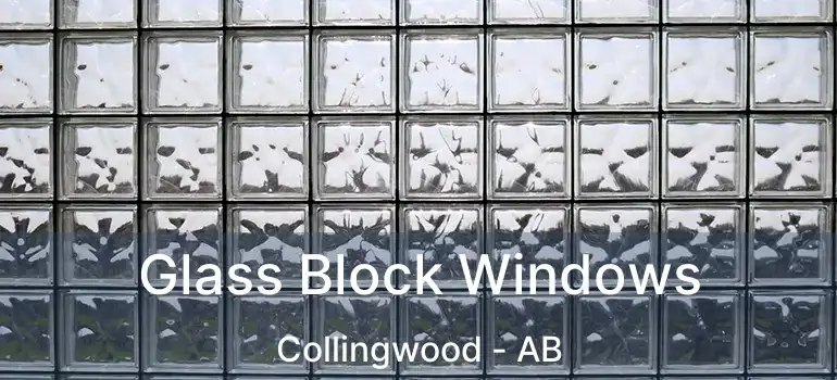  Glass Block Windows Collingwood - AB