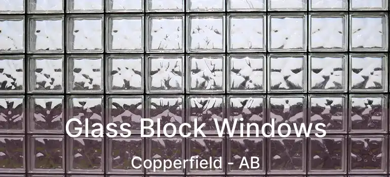  Glass Block Windows Copperfield - AB