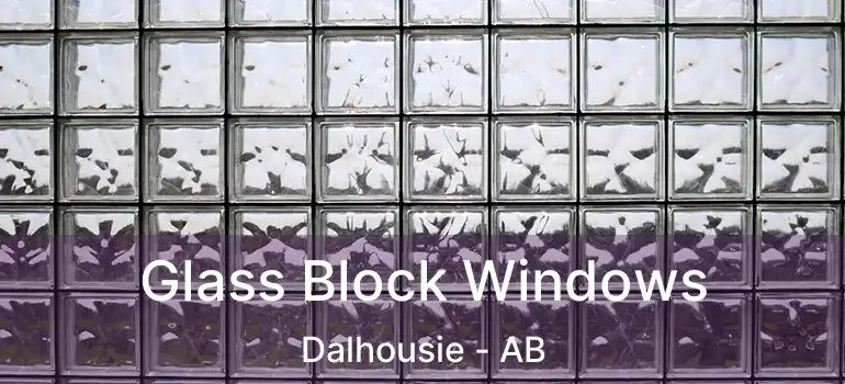  Glass Block Windows Dalhousie - AB