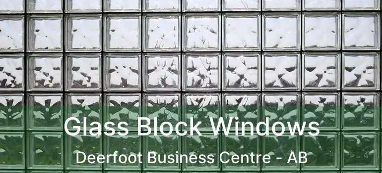  Glass Block Windows Deerfoot Business Centre - AB