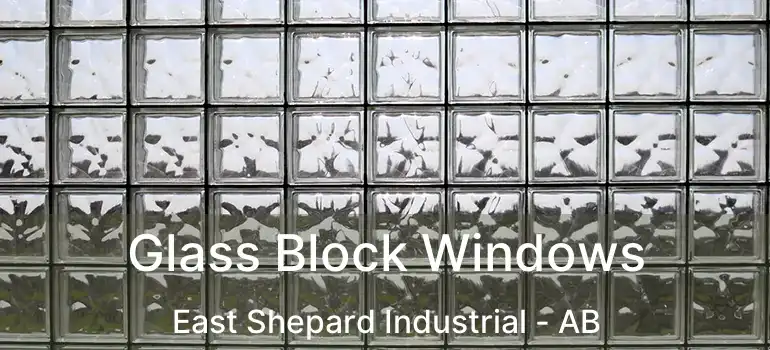  Glass Block Windows East Shepard Industrial - AB