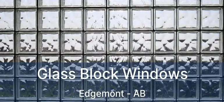  Glass Block Windows Edgemont - AB