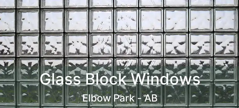  Glass Block Windows Elbow Park - AB