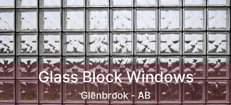  Glass Block Windows Glenbrook - AB