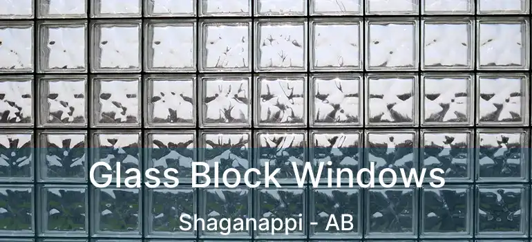  Glass Block Windows Shaganappi - AB