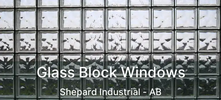  Glass Block Windows Shepard Industrial - AB