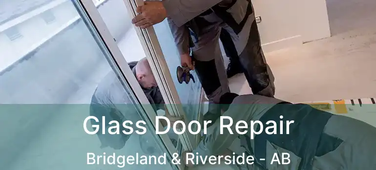  Glass Door Repair Bridgeland & Riverside - AB