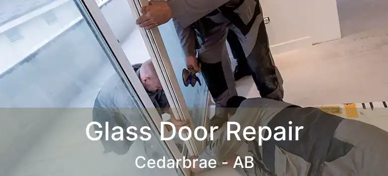  Glass Door Repair Cedarbrae - AB