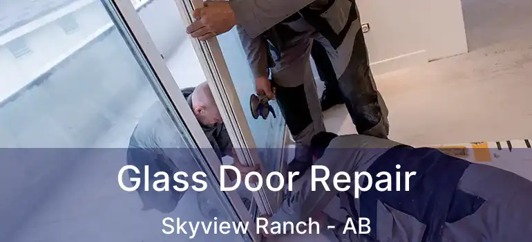  Glass Door Repair Skyview Ranch - AB