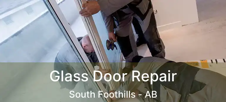  Glass Door Repair South Foothills - AB