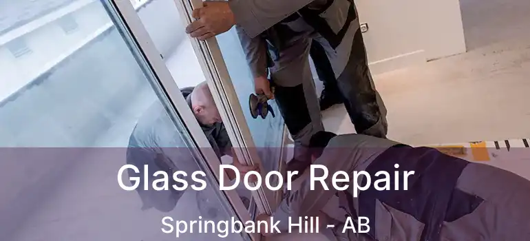  Glass Door Repair Springbank Hill - AB