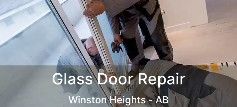  Glass Door Repair Winston Heights - AB