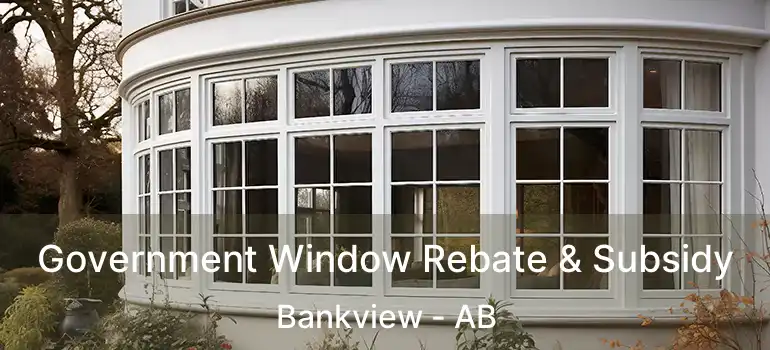  Government Window Rebate & Subsidy Bankview - AB
