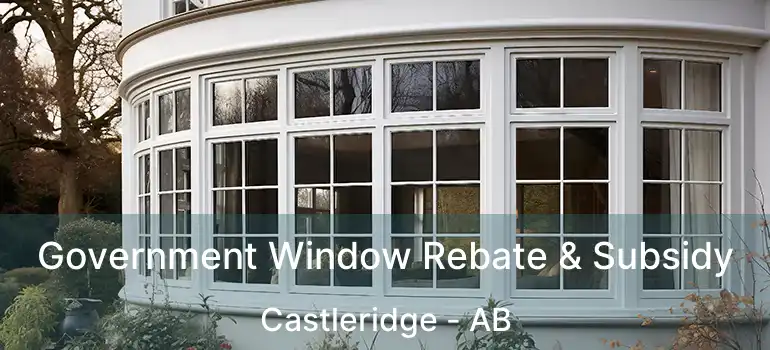  Government Window Rebate & Subsidy Castleridge - AB