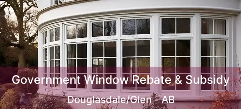  Government Window Rebate & Subsidy Douglasdale/Glen - AB