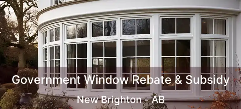  Government Window Rebate & Subsidy New Brighton - AB