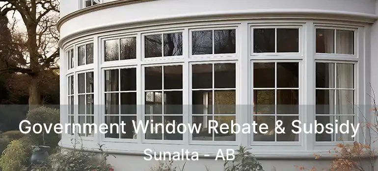  Government Window Rebate & Subsidy Sunalta - AB