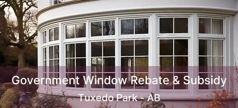  Government Window Rebate & Subsidy Tuxedo Park - AB