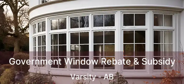  Government Window Rebate & Subsidy Varsity - AB