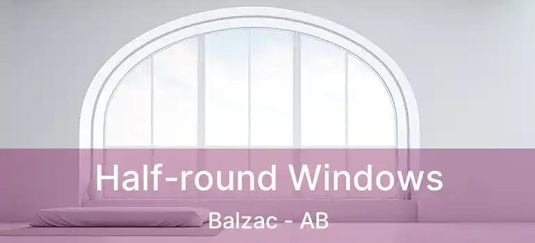 Half-round Windows Balzac - AB