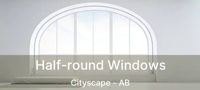 Half-round Windows Cityscape - AB